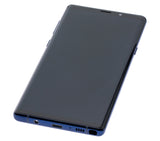 Replacement OLED Assembly With Frame Compatible with Samsung Galaxy Note 9 (Refurbished) (Ocean Blue)
