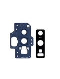 Replacement Back Camera Lens With Bracket / Bezel Compatible with Samsung Galaxy Note 9 (Ocean Blue)