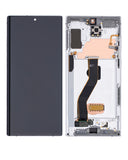 Replacement OLED Assembly With Frame Compatible with Samsung Galaxy Note 10 Plus / 5G (Service Pack) (Aura White)