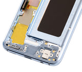 Replacement OLED Assembly With Frame Compatible with Samsung Galaxy S8 (Refurbished) (Coral Blue)