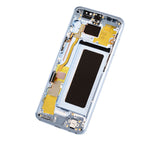 Replacement OLED Assembly With Frame Compatible with Samsung Galaxy S8 (Refurbished) (Coral Blue)