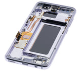 Replacement OLED Assembly With Frame Compatible with Samsung Galaxy S8 (Refurbished) (Orchid Gray)