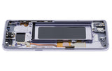 Replacement OLED Assembly With Frame Compatible with Samsung Galaxy S8 (Refurbished) (Orchid Gray)