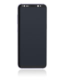 Replacement OLED Assembly With Frame Compatible with Samsung Galaxy S8 (Refurbished) (Orchid Gray)