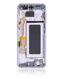 Replacement OLED Assembly With Frame Compatible with Samsung Galaxy S8 (Refurbished) (Orchid Gray)