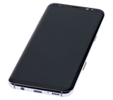 Replacement OLED Assembly With Frame Compatible with Samsung Galaxy S8 (Refurbished) (Orchid Gray)