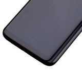 Replacement OLED Assembly With Frame Compatible with Samsung Galaxy S8 (Service Pack) (Midnight Black)