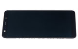 Replacement OLED Assembly With Frame Compatible with Samsung Galaxy A7 (A750 / 2018) (Aftermarket Plus) (Black)