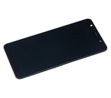 Replacement OLED Assembly With Frame Compatible with Samsung Galaxy A7 (A750 / 2018) (Aftermarket Plus) (Black)