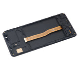 Replacement OLED Assembly With Frame Compatible with Samsung Galaxy A7 (A750 / 2018) (Aftermarket Plus) (Black)