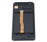 Replacement OLED Assembly With Frame Compatible with Samsung Galaxy A7 (A750 / 2018) (Aftermarket Plus) (Black)