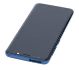 Replacement OLED Assembly With Frame Compatible with Samsung Galaxy S9 (Refurbished) (Coral Blue)