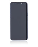 Replacement OLED Assembly With Frame Compatible with Samsung Galaxy S9 (Refurbished) (Titanium Gray)