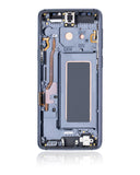 Replacement OLED Assembly With Frame Compatible with Samsung Galaxy S9 (Refurbished) (Titanium Gray)