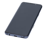 Replacement OLED Assembly With Frame Compatible with Samsung Galaxy S9 (Refurbished) (Titanium Gray)