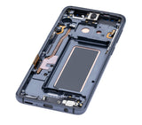 Replacement OLED Assembly With Frame Compatible with Samsung Galaxy S9 (Refurbished) (Titanium Gray)