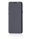 Replacement OLED Assembly With Frame Compatible with Samsung Galaxy S9 (Refurbished) (Midnight Black)