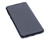 Replacement OLED Assembly With Frame Compatible with Samsung Galaxy S9 (Refurbished) (Midnight Black)