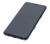 Replacement OLED Assembly With Frame Compatible with Samsung Galaxy S9 (Refurbished) (Midnight Black)