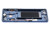 Replacement OLED Assembly With Frame Compatible with Samsung Galaxy S9 Plus (Refurbished) (Coral Blue)