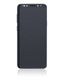 Replacement OLED Assembly With Frame Compatible with Samsung Galaxy S9 Plus (Refurbished) (Coral Blue)