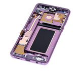 Replacement OLED Assembly With Frame Compatible with Samsung Galaxy S9 Plus (Refurbished) (Lilac Purple)