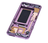 Replacement OLED Assembly With Frame Compatible with Samsung Galaxy S9 Plus (Refurbished) (Lilac Purple)