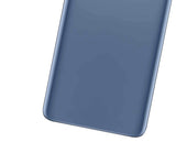 Replacement Back Cover Glass With Camera Lens Compatible with Samsung Galaxy S9 (No Logo) (Aftermarket Plus) (Coral Blue)
