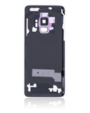 Replacement Back Cover Glass With Camera Lens Compatible with Samsung Galaxy S9 (No Logo) (Aftermarket Plus) (Lilac Purple)