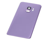 Replacement Back Cover Glass With Camera Lens Compatible with Samsung Galaxy S9 (No Logo) (Aftermarket Plus) (Lilac Purple)