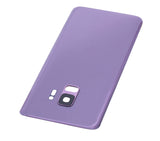 Replacement Back Cover Glass With Camera Lens Compatible with Samsung Galaxy S9 (No Logo) (Aftermarket Plus) (Lilac Purple)