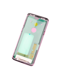 Replacement Mid-Frame Housing Compatible with Samsung Galaxy S9 Plus (With Small Parts) (Lilac Purple)