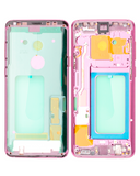 Replacement Mid-Frame Housing Compatible with Samsung Galaxy S9 Plus (With Small Parts) (Lilac Purple)