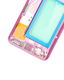Replacement Mid-Frame Housing Compatible with Samsung Galaxy S9 Plus (With Small Parts) (Lilac Purple)