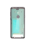 Replacement Mid-Frame Housing Compatible with Samsung Galaxy S9 Plus (With SmallParts) (Midnight Black Frame)