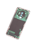 Replacement Back Cover Glass With Camera Lens Compatible with Samsung Galaxy S9 Plus (No Logo) (Aftermarket Plus) (Midnight Black)