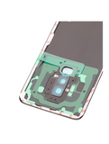 Replacement Back Cover Glass With Camera Lens Compatible with Samsung Galaxy S9 Plus (No Logo) (Aftermarket Plus) (Midnight Black)
