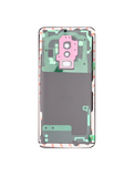 Replacement Back Cover Glass With Camera Lens Compatible with Samsung Galaxy S9 Plus (No Logo) (Aftermarket Plus) (Lilac Purple)