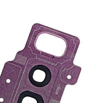 Replacement Back Camera Lens With Bracket / Bezel Compatible with Samsung Galaxy S9 Plus (Purple)