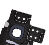 Replacement Back Camera Lens With Bracket / Bezel Compatible with Samsung Galaxy S9 (Midnight Black)