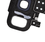 Replacement Back Camera Lens With Bracket / Bezel Compatible with Samsung Galaxy S9 (Midnight Black)