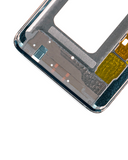 Replacement Mid-Frame Housing Compatible with Samsung Galaxy S9 Plus (With Small Parts) (Sunrise Gold Frame)