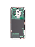 Replacement Back Cover Glass With Camera Lens Compatible with Samsung Galaxy S9 Plus (No Logo) (Aftermarket Plus) (Sunrise Gold)