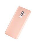 Replacement Back Cover Glass With Camera Lens Compatible with Samsung Galaxy S9 Plus (No Logo) (Aftermarket Plus) (Sunrise Gold)