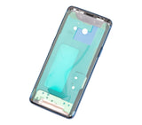 Replacement Mid-Frame Housing Compatible with Samsung Galaxy S9 (With SmallParts) (Coral Blue Frame)