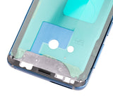 Replacement Mid-Frame Housing Compatible with Samsung Galaxy S9 (With SmallParts) (Coral Blue Frame)