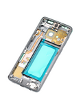 Replacement Mid-Frame Housing Compatible with Samsung Galaxy S9 (With Small Parts) (Titanium Gray)