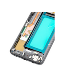 Replacement Mid-Frame Housing Compatible with Samsung Galaxy S9 (With Small Parts) (Titanium Gray)