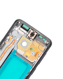 Replacement Mid-Frame Housing Compatible with Samsung Galaxy S9 (With Small Parts) (Titanium Gray)