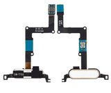 Replacement Home Button With Flex Cable Compatible with Samsung Galaxy Tab S 8.4" (T700 / T705) (2014) (White)